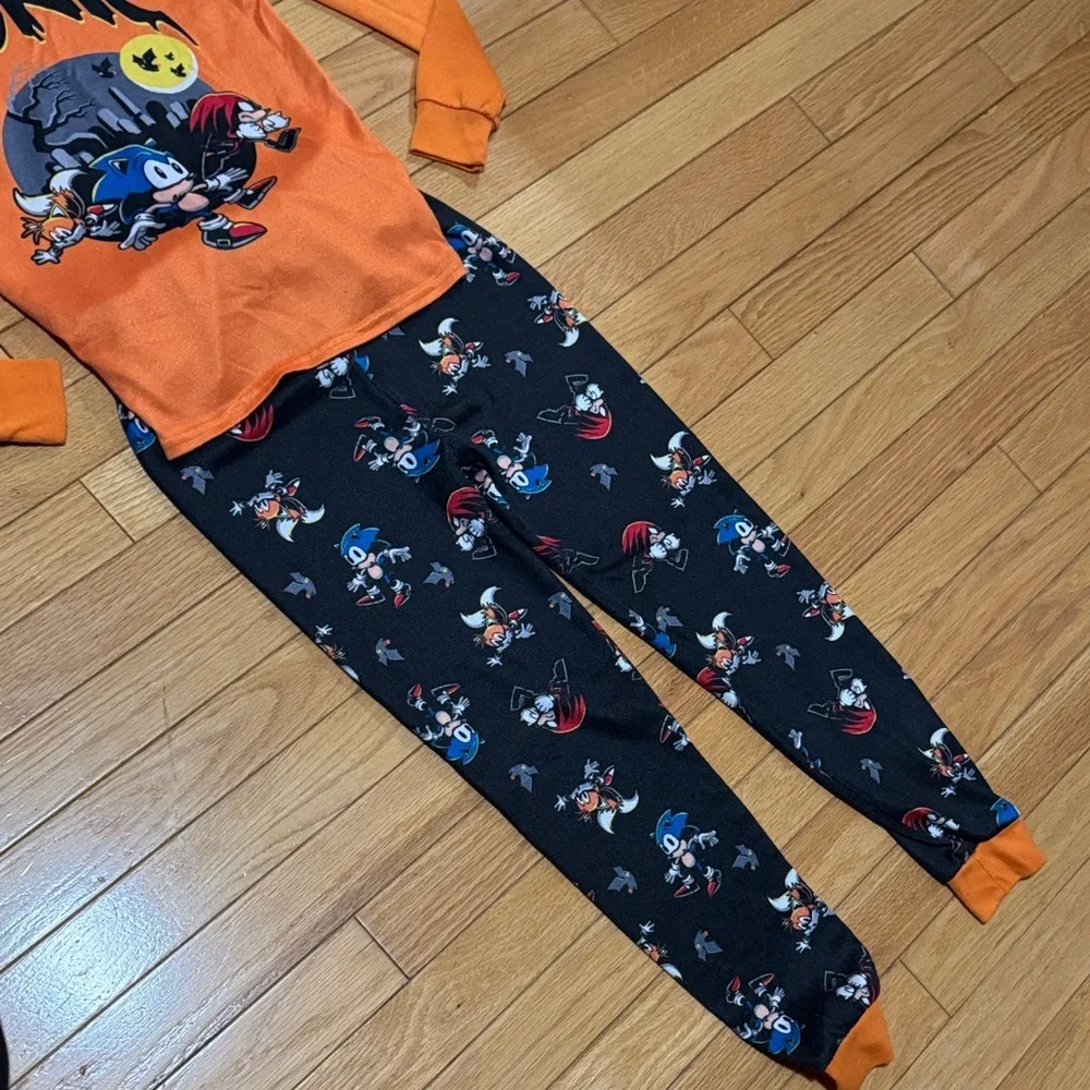 Sonic Soft Halloween Pajama Set